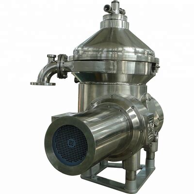 Industrial Beer Disk Centrifuge Separator with Low Noise Level 5000-7000 L/H Capacity and Food Standard Stainless Steel