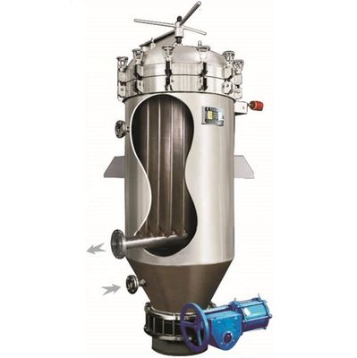 NYB 수직 압력 리프 필터 12m2 여과 면적 2-4T/H 용량