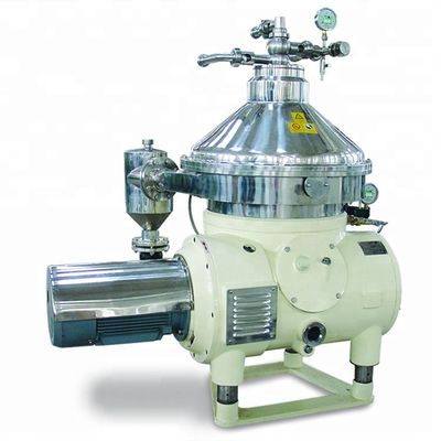 316 Stainless Steel Disc Stack Milk Fat Separator with PLC Control and High Capacity 5000 L/H for Dairy Factory Use