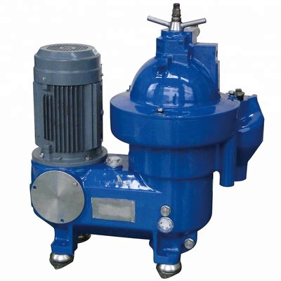 해양 유류 정화를 위한 3000L/h 용량 및 자동 배출 기능의 스테인리스 스틸 원심 분리기