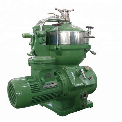 스테인리스 스틸 304 해양 디스크 분리기 연료유 정제기, 1500-3500 L/h 용량 및 완전 자동 제어