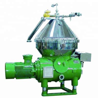 Edible Oil Disc Stack Centrifuge Separator Oil Refining Machine