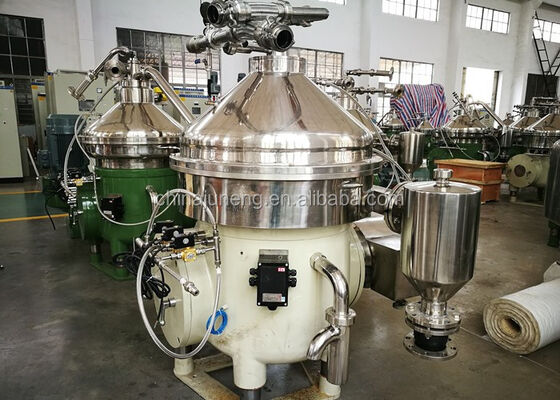 Electric Milk Water Dairy Cream Separator System With PLC Control