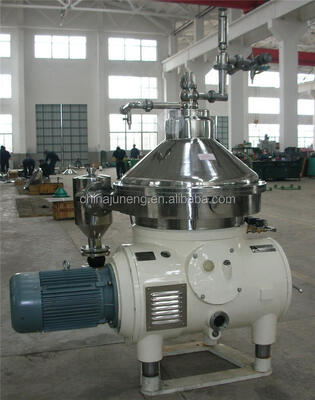 Continuous Milk Cream Disc Stack Dairy Separator Centrifuge